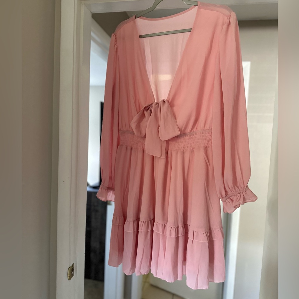 Light Pink Summer Cocktail Dress XXL- NEVER WORN